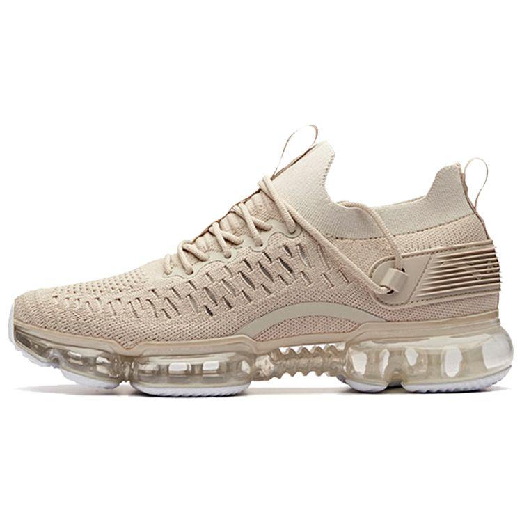 Anta Кроссовки Seeed Full-Length Air Cushion Lightweight Low-Top для бега, мужские кроссовки, коричневые 91925501-2