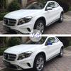 Черная боковая крышка зеркала заднего вида, подходит для Mercedes Benz W176 W246 W212 W204 C117 X156 X204 W221 ABCES CLA GLA GLK Class