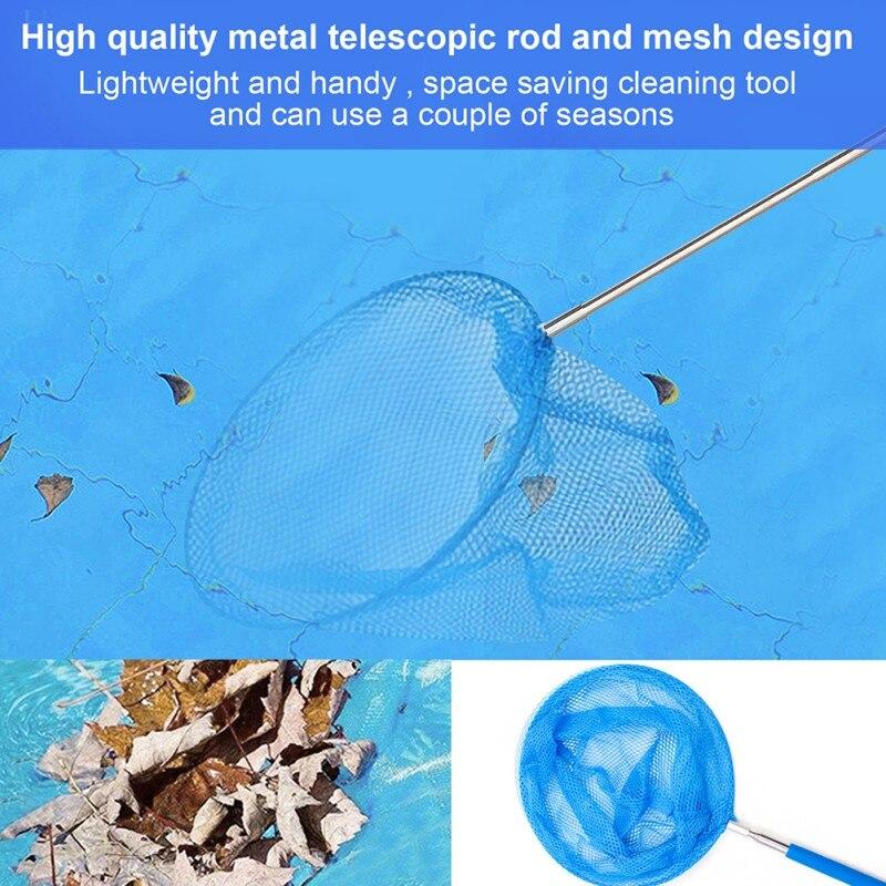 Round Swimming Pool Fishing Pool Cleaning Household Outdoor Fish Pond Cleaner Accessories