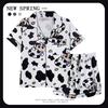 "Crayon Shin-chan" Large Size Women's Pajamas Women's Summer Short Sleeve Japanese Student Cartoon Cute Loungewear Set