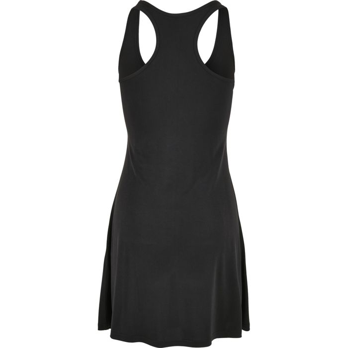 Женское платье - Urban Classics - Модальное короткое платье-майка - Черный цвет - Большие размеры - Современный дизайн