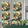 Stained Glass Static Window Film Vintage Flower Privacy Protection Sun Blocking Glass Cling Waterproof PVC Window Covering Film