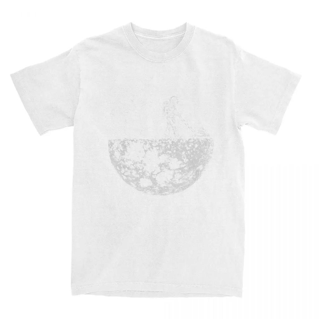 Футболка с изображением астронавта «Коси Луну» Забавные космические футболки в стиле хиппи Классическая футболка с коротким рукавом Летняя хлопковая одежда