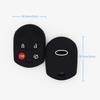 Чехол для автомобильных ключей для Ford Taurus FORO Raptor Explorer, кнопки 3/4, черный, белый, розовый