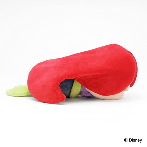Подушка для тела MORIPiLO Ариэль, Подушка для сна Disney (S), приблизительно. 30 см, Гипоаллергенная Микроткань, Большая Плюшевая Игрушка, Зеленый, Disney, Morishita Pillows
