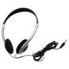 3.5mm Wired Headphones Universal Gaming Headset No Microphone Noise Cancelling Sports Mp3 Earphones Wired Stereo Headsets