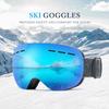 Snowboard Skiing Ski Goggles UV Protect Ski Mask Male Female Anti-Fog Big Frame Snow Glasses Outdoor Sports Eyewear