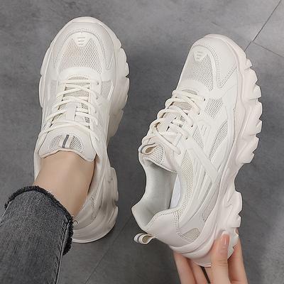 Кроссовки женские обувь сетка дышащие кроссовки походная обувь ретро папины кроссовки спортивные повседневные универсальные для бега