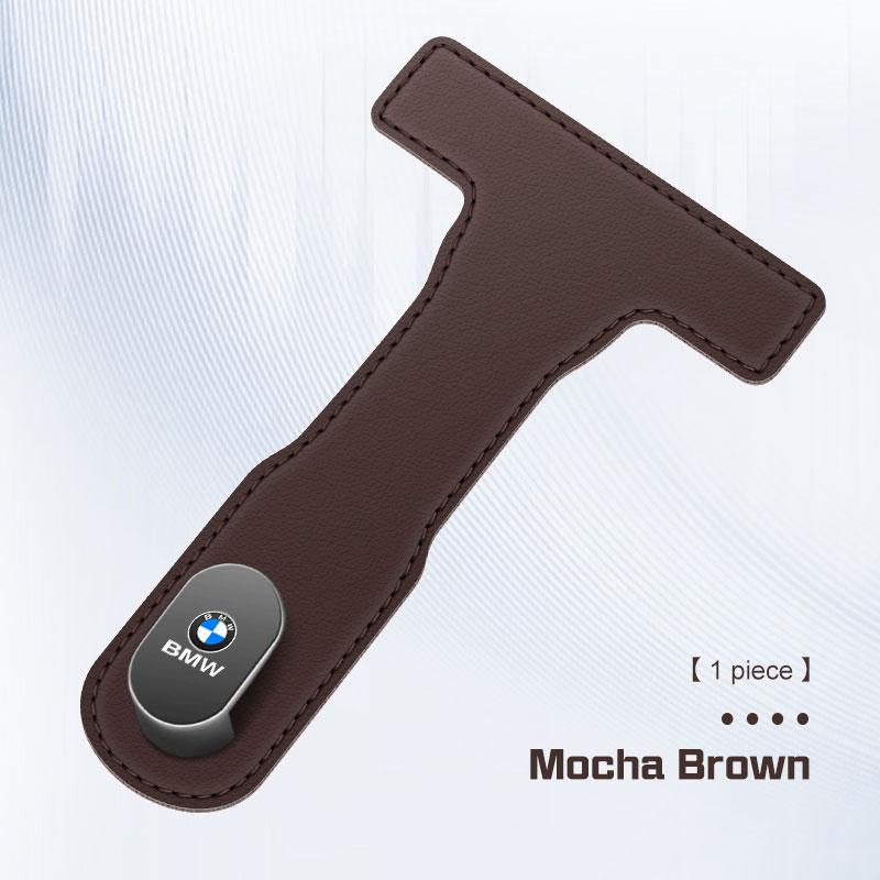 TWDG8 For BMW X1 X2 X3 X5 X4 X6 X7 3 5 7 Series E70 E90 G20 G30 G70 Car hook inside the car co-driver's glove box hanging hook Leather