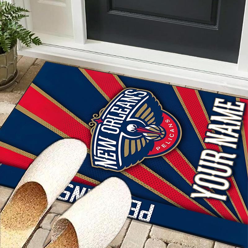 Custom NameNew Orleans Helmet Carpet, Indoor Rug, Chair Rug, Living Rooms, Doormat Made From Polyester Home Decor Birthday Christmas Gifts