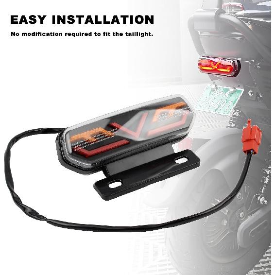 Motorcycle Rear Light,12V Brake Light For ATV Tail Light Motorbike Stop Turn Single Direction Indicator Blinker Accessory