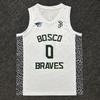 Mens Womens Basketball Jersey Set Black White Quick Dry Mesh V-Neck Sleeveless Sportswear Training Game