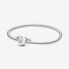 S925 Sterling Silver Bracelets For Women Charm Bead Winged Love Heart Bangles Original Diy Luxury Jewelry