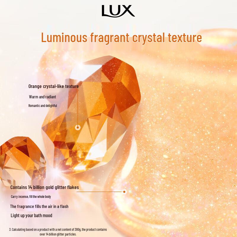 LUX Jasmine Amber Scent Body Wash Set