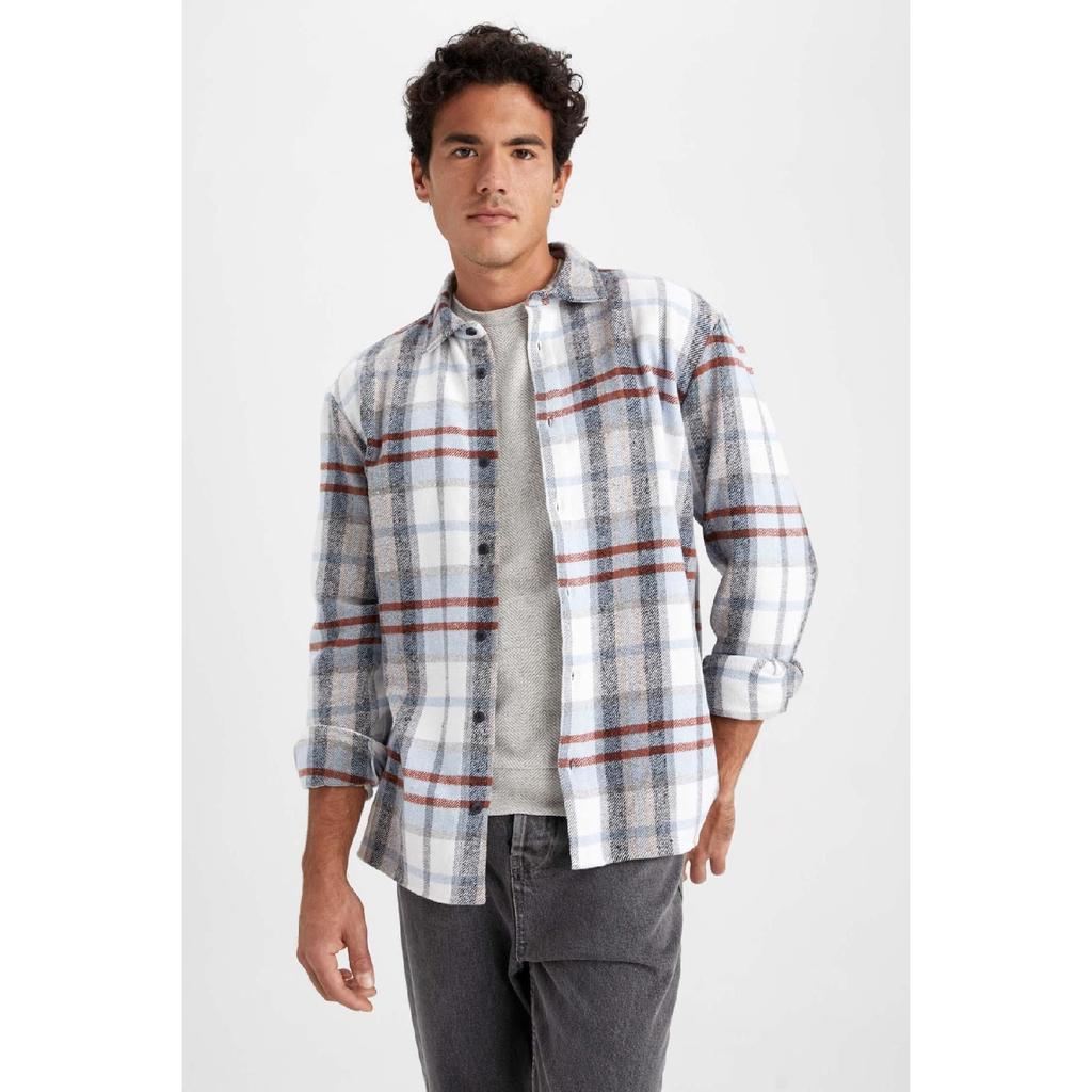 Рубашка Lumberjack с длинным рукавом в клетку стандартного кроя