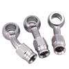 AN3 10mm Stainless Steel Engine Hydraulic Brake Hose Fitting Ends Adapter Fuel Pipe Joint for Car Auto Motorcycle D7YA