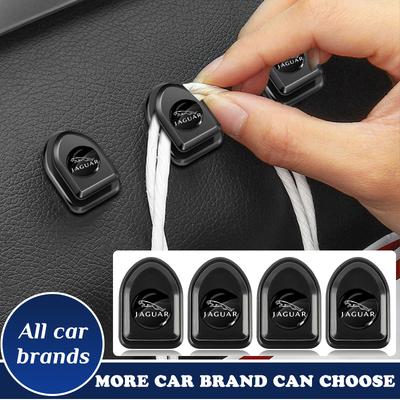 2/4 шт. Мини-крючки для автомобиля, крючки для хранения USB-кабеля, наушников, ключей, Автотовары для XF XE XJ XJ8 X351 F Pace X Type F Type Ожерелье Ножницы Одежда Брелок