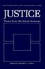 Книга Justice : Views from the Social Sciences