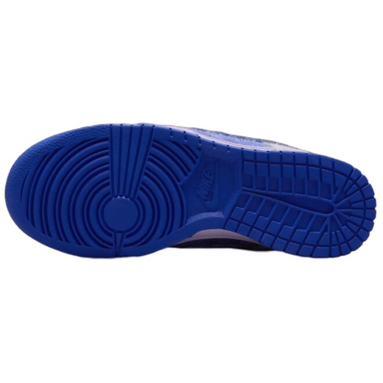 Nike Кроссовки женские Dunk Low SE Hydrangeas фиолетовые, темно-королевские, синие HQ3431-515