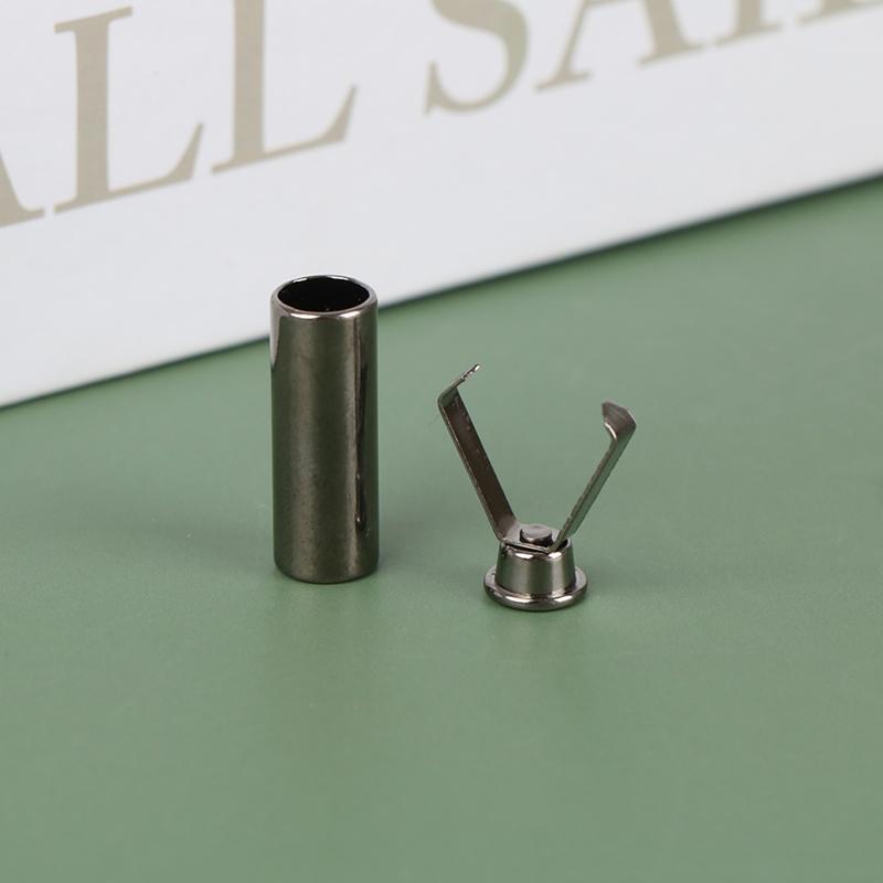 10 шт., металлические аглеты, шнурки для одежды, цилиндрические наконечники, защита для кончиков головы