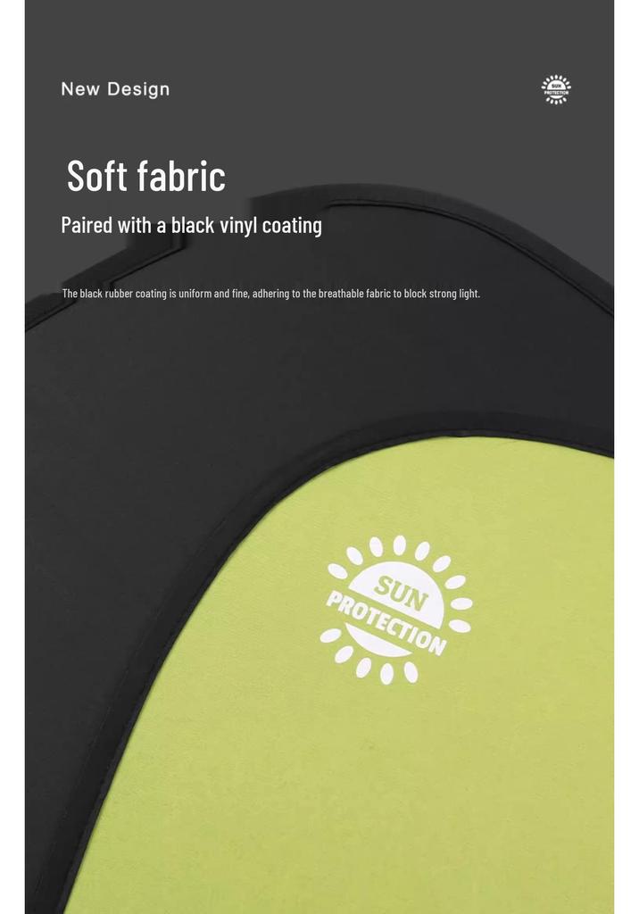 Car Sunshade with Suction Cup: Side Window Heat Insulation & Sun Protection Curtain