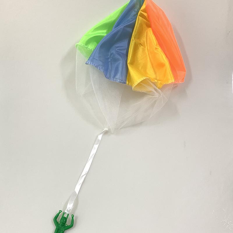 Kids' Hand-Thrown Parachute Toy Soldier for Outdoor Play
