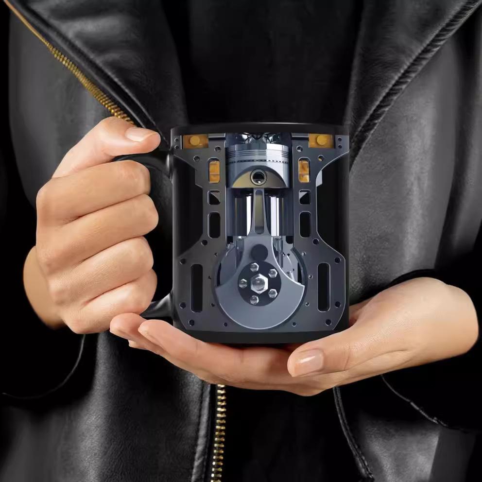 Mechanic Engine Mechanic Engine Engine Ceramic Coffee Mug Water Cup Car Motorcycle