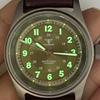 36mm Titanium Case Sapphire Grass 20ATM Diver NH35A PT5000 Auto Pilot Mens Military Watch Leather 63.7g Vintage Sunburst Dial