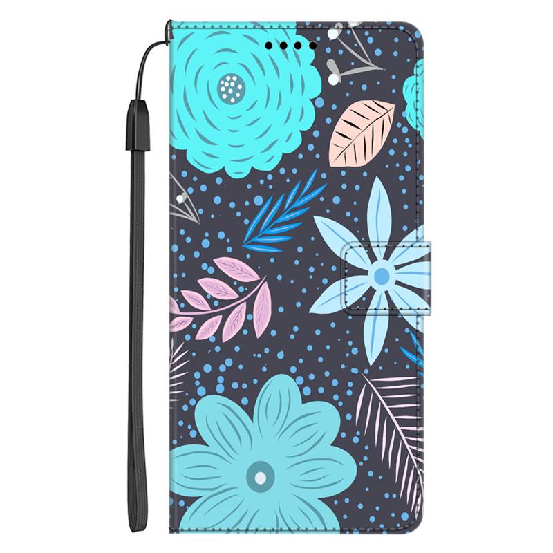 Красивый чехол-книжка для Huawei Honor X6B / X7B / X8B Обложка Кошелек-раскладушка Сумки для Honor X8B Чехол Кожаный Мультяшный С карманами для карт Магнитный