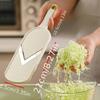 Durable Vegetable Slicer1pc Ergonomic Cabbage Slicer and Shredder Durable Plastic Kitchen Tool for Efficient Vegetable Shredding and Cutting