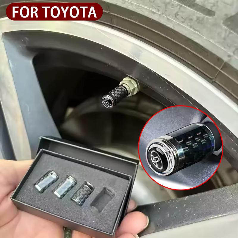 Новые Колпачки На Штоки Клапанов Колес Автомобиля Стиль Автозапчасти Для Toyota RAV4 Corolla Camry Frontier Supra C-HR Hilux Tacoma Prado