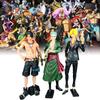 High Quality Pvc Anime Figure Set Featuring Confident Zoro Ace And Sanji Models