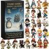 3D Classic Studio Ghibli Anime Christmas Advent Calendar Toy Figure Collectible Cosplay Accessories Trendy Countdown Blind Box PVC