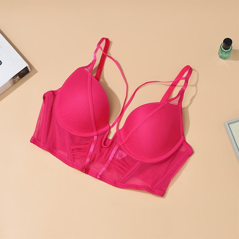 Французский Сексуальный Бюстгальтер Женский Моделирующий Бюстгальтер Жилет на Косточках Бюстгальтер для Формирования Тела