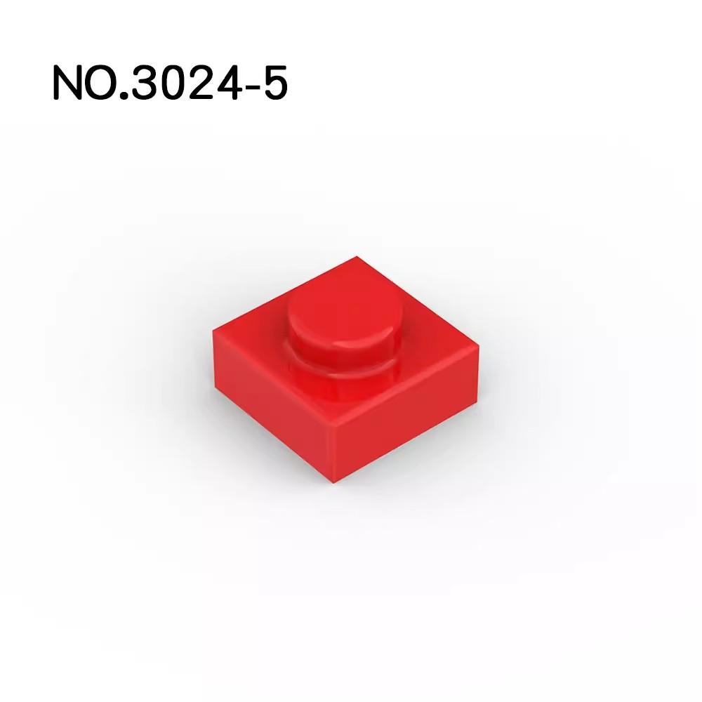 20 шт. Детали MOC 3024 Пластина 1x1 Совместимые Кирпичики DIY Сборка Строительные Блоки Частица Детская Головоломка Мозговая Игрушка Подарок