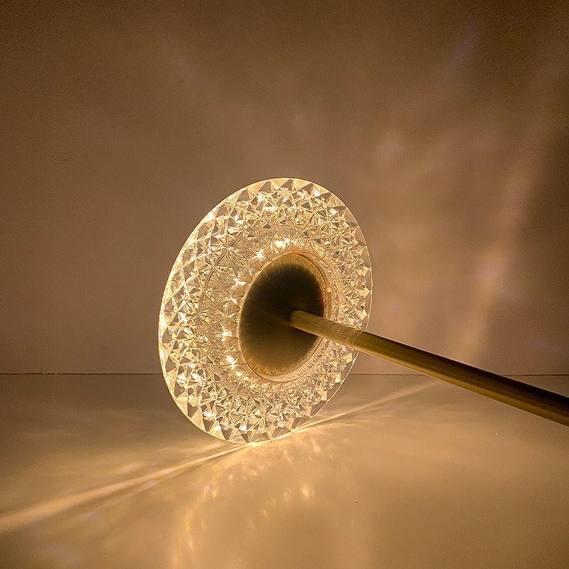 Ретро Простой Маленький Ночной Светильник Скандинавский Креативный Диммируемый Прикроватный Светильник Гостиная Ресторан Кабинет Роскошный Настольный Декоративный Светильник