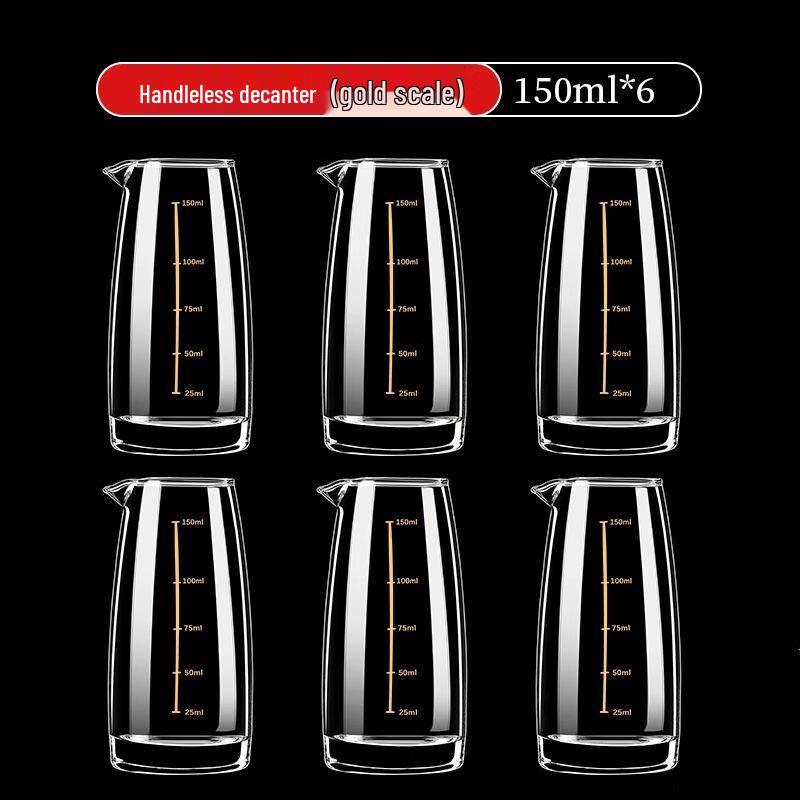 Премиальный набор стеклянных декантеров для ликера и вина Xuan Kun Pai