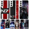 Чехол для телефона N7 Mass Effect для Samsung Galaxy S25 S24 S23 S22 Ultra S21 Plus S20 FE S10 + S25Edge Fundas Cover Galaxy S25 S24 S23