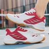 Men's and Women's Shoes Table Tennis Shoes Spring and Autumn Low-top Leather Couple Sports Shoes Running Badminton Shoes