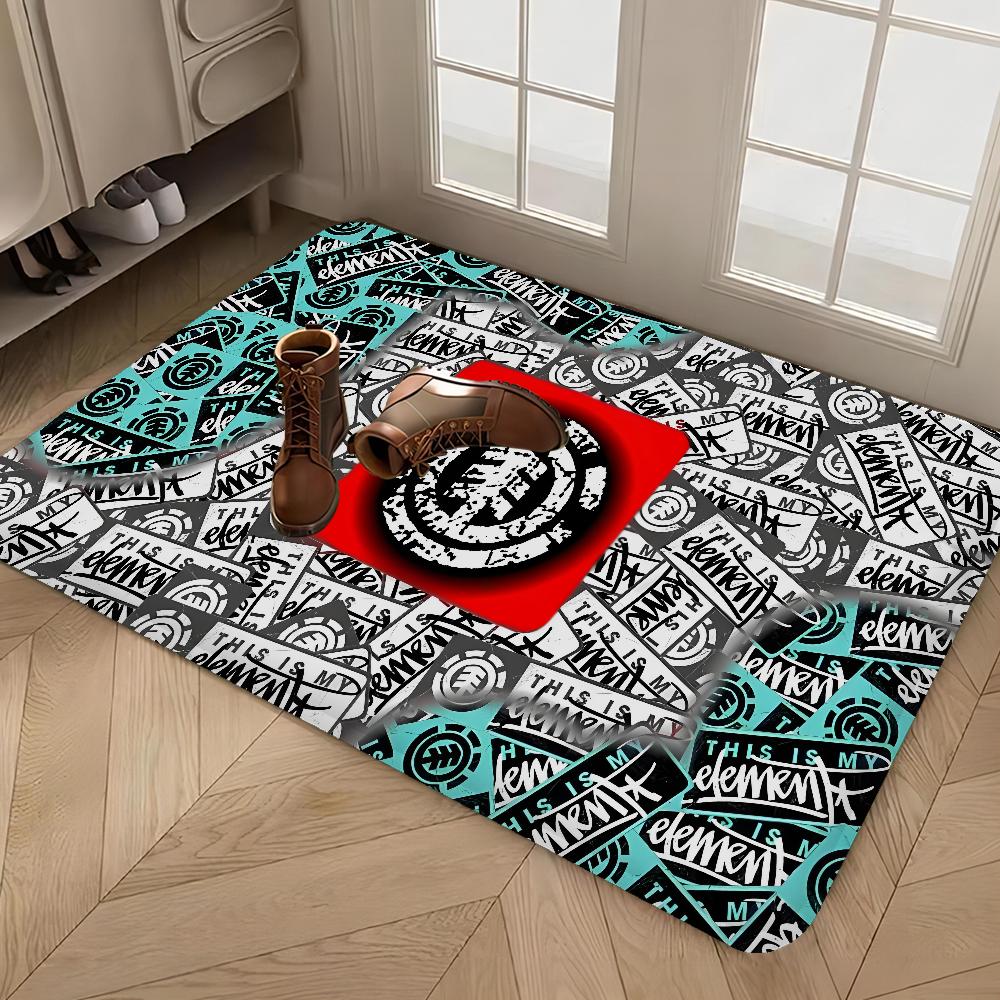 Ковер для пола Element Skateboards Детская комната Декор спальни Балкон Противоскользящий коврик для двери Гостиная Отель Декоративный коврик
