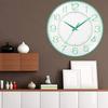 Легкие роскошные современные домашние столовые стерео часы без щелчка с цифрами для украшения школы, общественного места, офиса