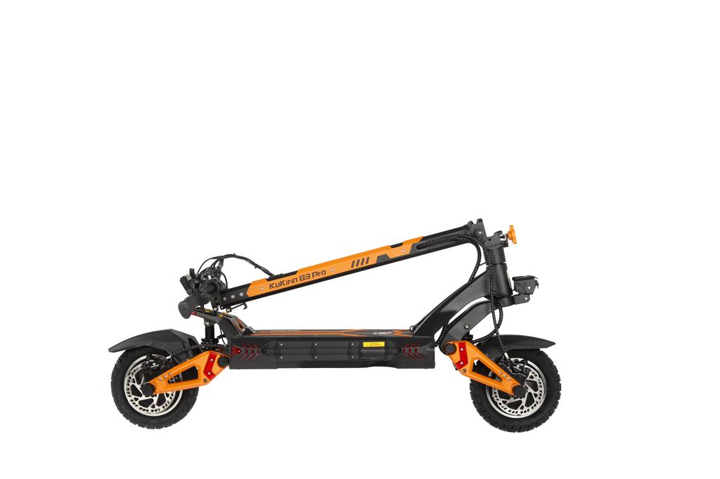 KuKirin Электросамокат G3 Pro с двойным приводом: 1200 Вт x 2 мотора, 80 км запас хода, 65 км/ч скорость, быстрозаряжаемый внедорожный электросамокат для взрослых