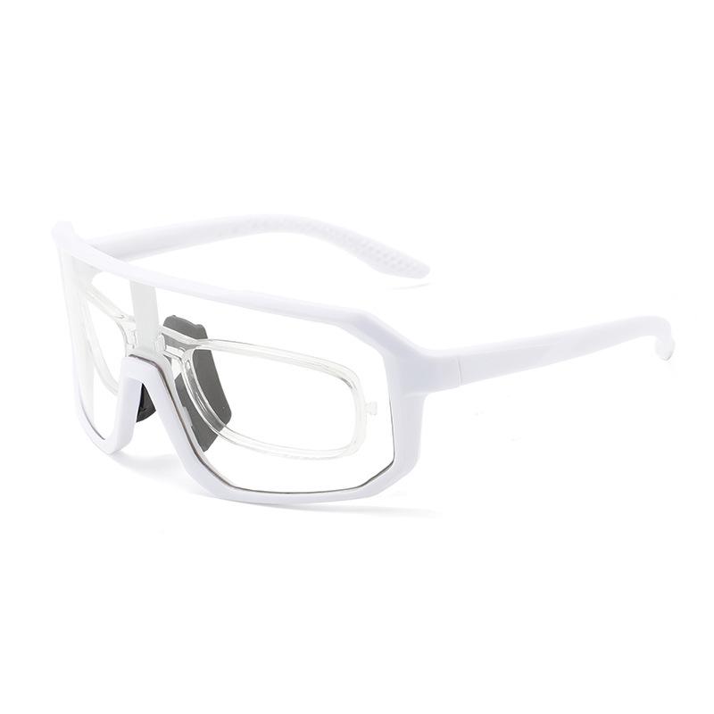 Набор для коррекции близорукости, меняющий цвет, очки для велоспорта, поляризованные солнцезащитные очки для спорта на открытом воздухе, ветрозащитные мужские и женские солнцезащитные очки для защиты глаз при езде на велосипеде