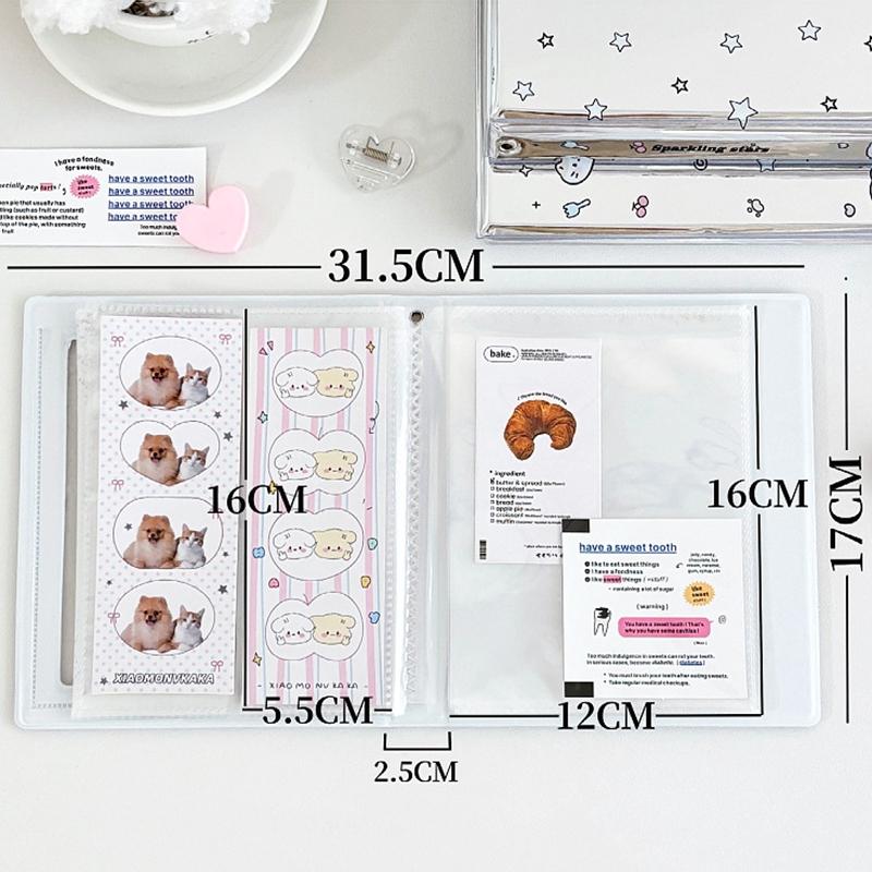 Photocard Holder Kpop Card Cilelct Book Idol Card Photo Albums Photo Albums Cover 20pcs Inner Pages Kpop Accessorie