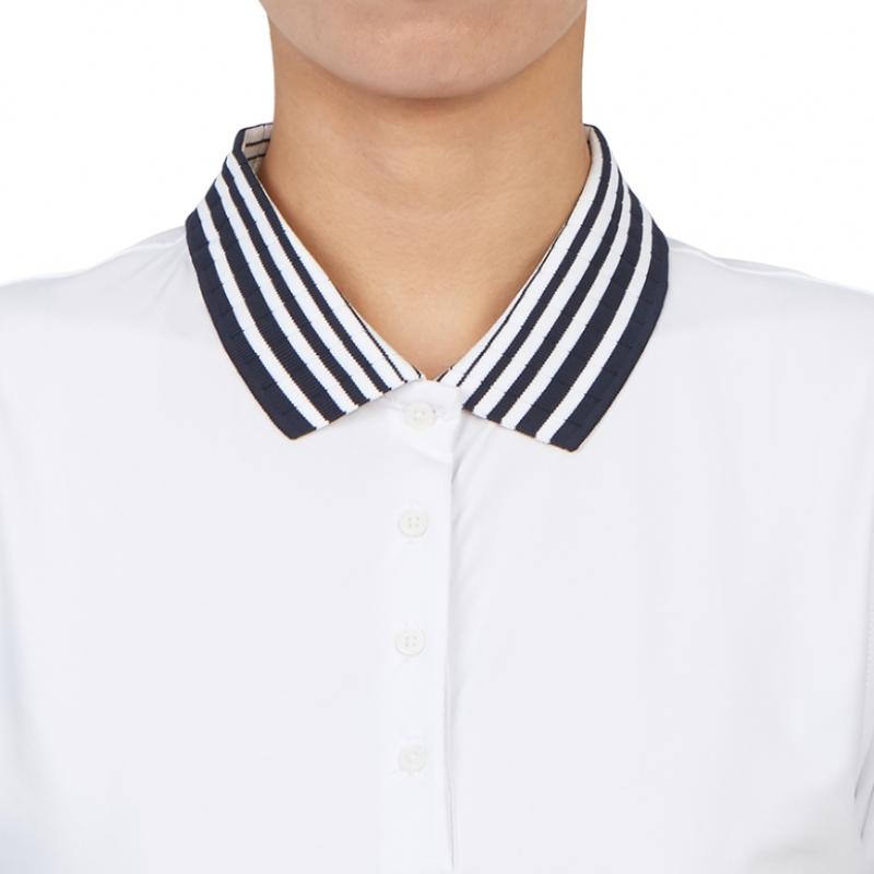 Galleria G Fore Golfwear Женская футболка с воротником и коротким рукавом G4lS23k866 Sno