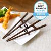Edison Adult Correction Chopsticks for Right Hand, Brown, 2 Pieces, Korean Popular Tableware