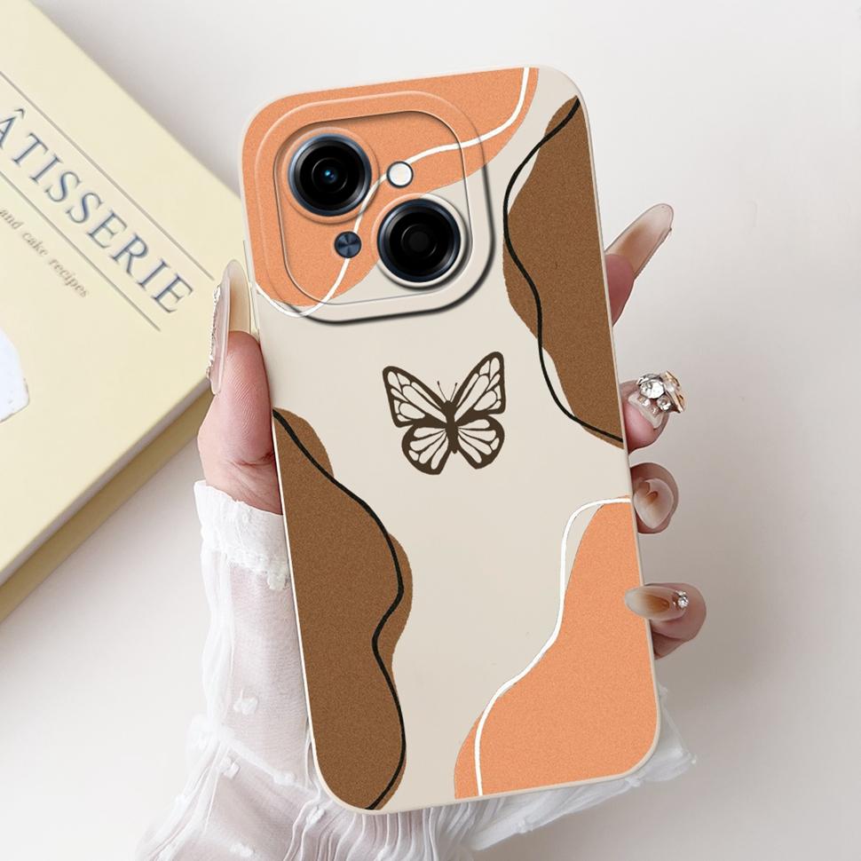 Чехол для Tecno Spark Go 1 Go1 Милый Мультяшный Чехол Мягкий Силикон Fundas Чехол для Телефона Для Tecno SparkGo Spark Go 2025 Задняя Крышка Capa