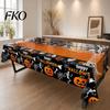 Spooky Tablecloth Happy Halloween Disposable Tablecloth, Pumpkin Ghost Skeleton Waterproof Table Cover for Kitchen Dining Room, Party Supplies