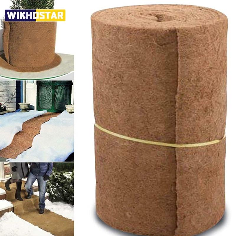Plant Fiber Roll Natural Reptile Carpet Mat Reptile Bedding Supplies Insulation Flowerpot Basket Coconut Coir Liner Sheet Coco
