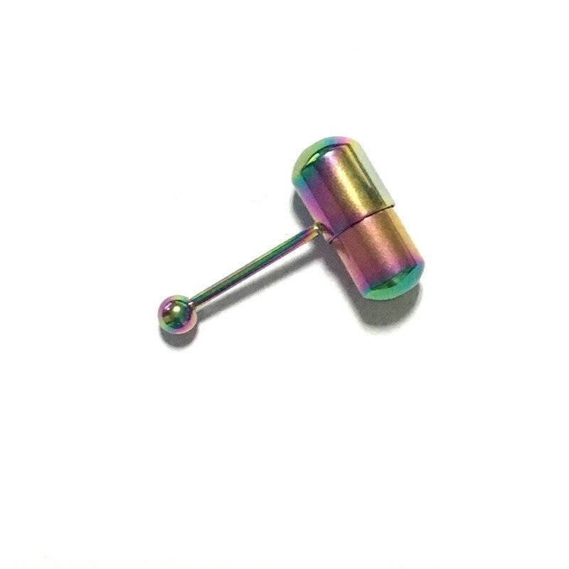 1 шт. кольцо вибратора для языка, вибрирующая штанга, минет, клитор, массаж пениса, секс-игрушка для взрослых